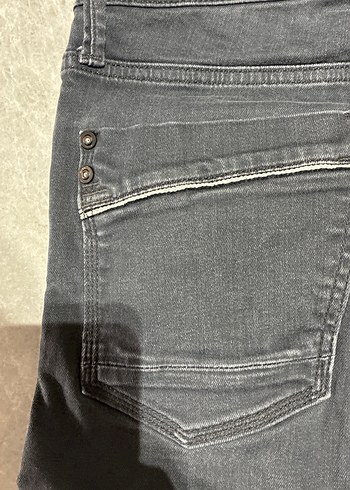 Gri Regular Fit Erkek Kot Pantolon - Görsel 8