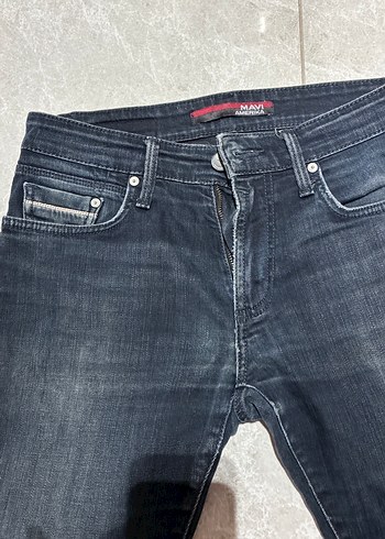 Gri Erkek Denim Jean Pantolon - Görsel 2