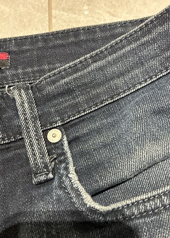 Gri Erkek Denim Jean Pantolon - Görsel 5