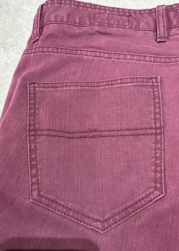 Bordo erkek jeans  pantolon - Görsel 10