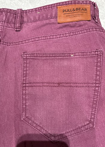 Bordo erkek jeans  pantolon - Görsel 9