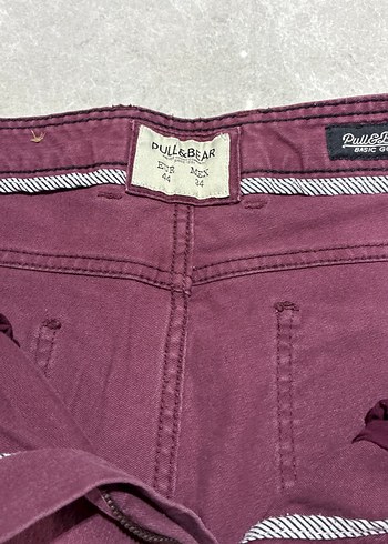 Bordo erkek jeans  pantolon - Görsel 7