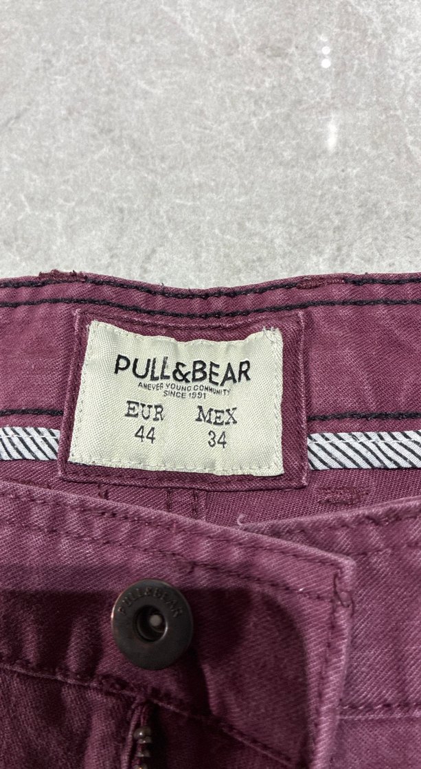 Bordo erkek jeans  pantolon - Görsel 5