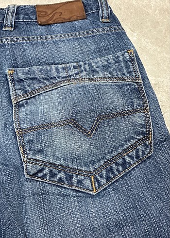 Erkek Lacivert Denim Regular Fit Kot Pantolon - Görsel 9