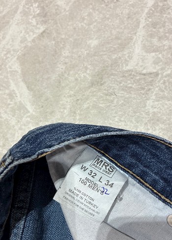 Erkek Lacivert Denim Regular Fit Kot Pantolon - Görsel 4