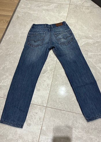 Erkek Lacivert Denim Regular Fit Kot Pantolon - Görsel 6