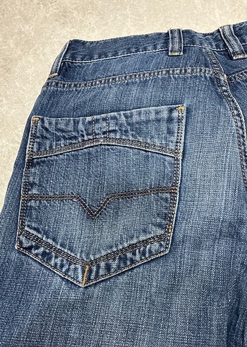Erkek Lacivert Denim Regular Fit Kot Pantolon - Görsel 8