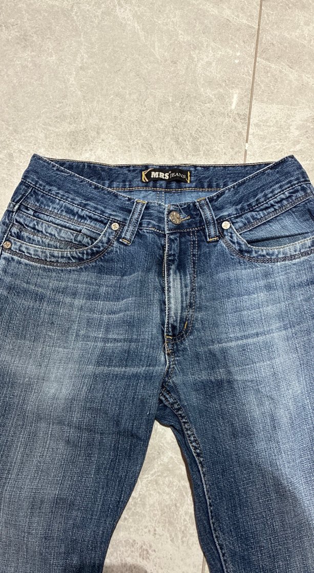 Erkek Lacivert Denim Regular Fit Kot Pantolon - Görsel 2