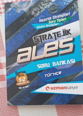 Stratejik ALES Soru Bankası Türkçe 160 sayfa