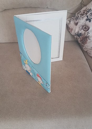 Diger Mavi Baskılı fotoğraf çerçevesi - Görsel 4