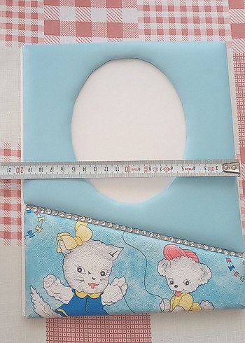 Diger Mavi Baskılı fotoğraf çerçevesi - Görsel 6