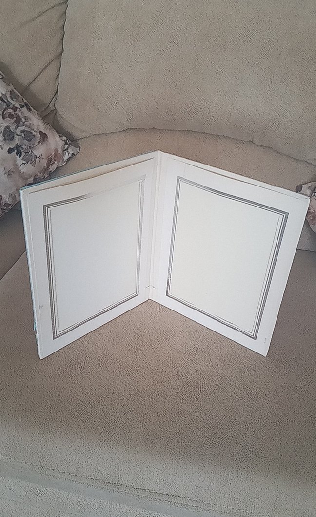 Diger Mavi Baskılı fotoğraf çerçevesi - Görsel 2