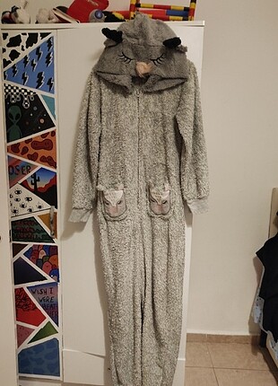 Polar peluş uyku tulumu tulum pijama