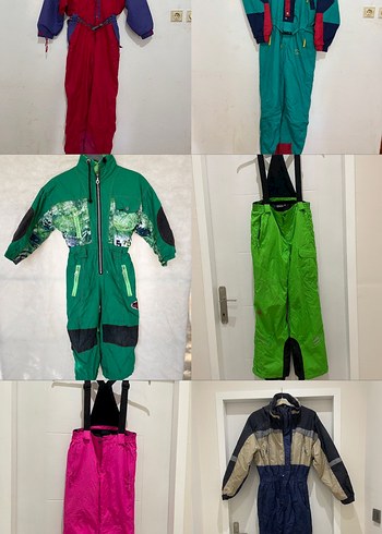 Çocuk Kayak Tulumu, kayak pantolonu - Görsel 3