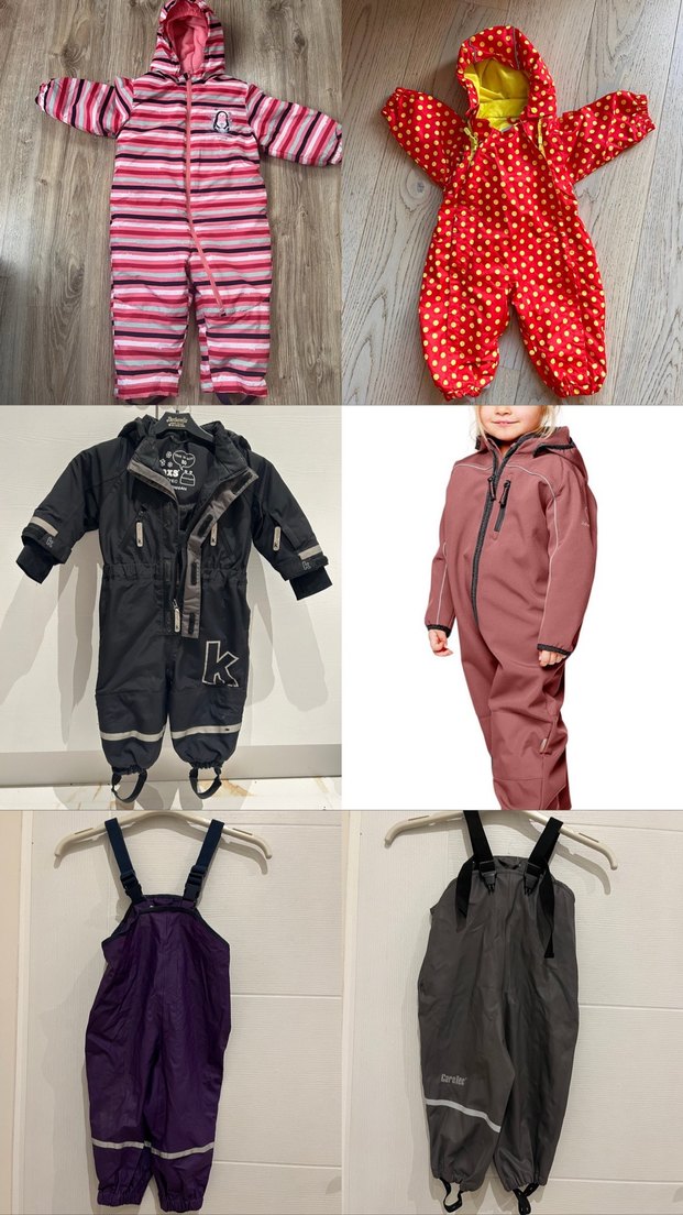 Çocuk Kayak Tulumu, kayak pantolonu - Görsel 2