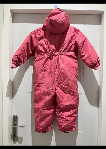 Kız Bebek Pembe Fermuarlı Tulumu - Görsel 4