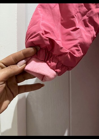 Kız Bebek Pembe Fermuarlı Tulumu - Görsel 2