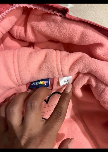 Kız Bebek Pembe Fermuarlı Tulumu - Görsel 7