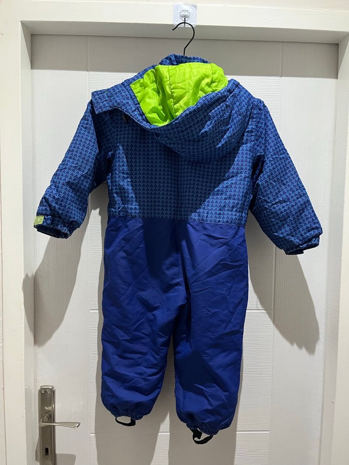 Koyu Mavi Bebek Kayak Tulumu - Görsel 4