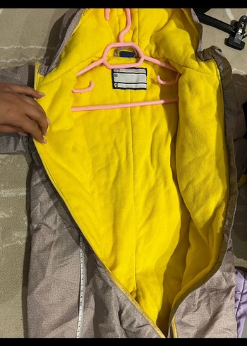 Gri Bebek Erkek Kayak Tulumu Fermuarlı - Görsel 5