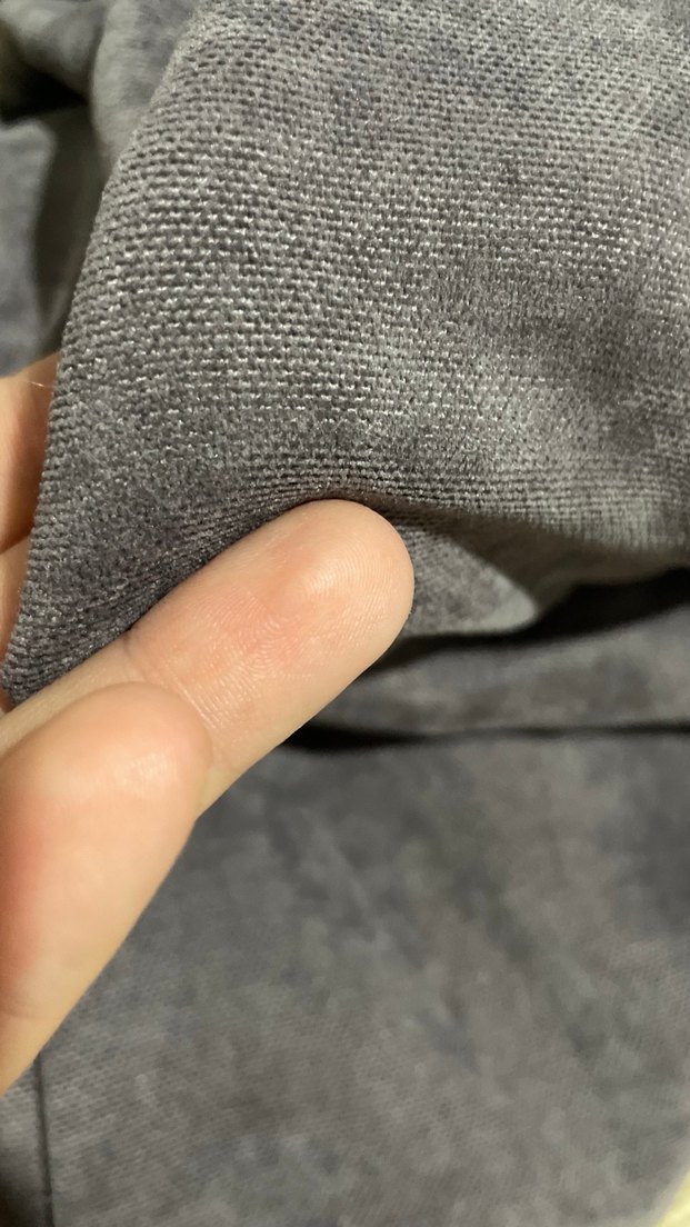 Gri kadife fon perde - Görsel 3