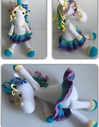 Tasarımcı amigurumi unicorn 