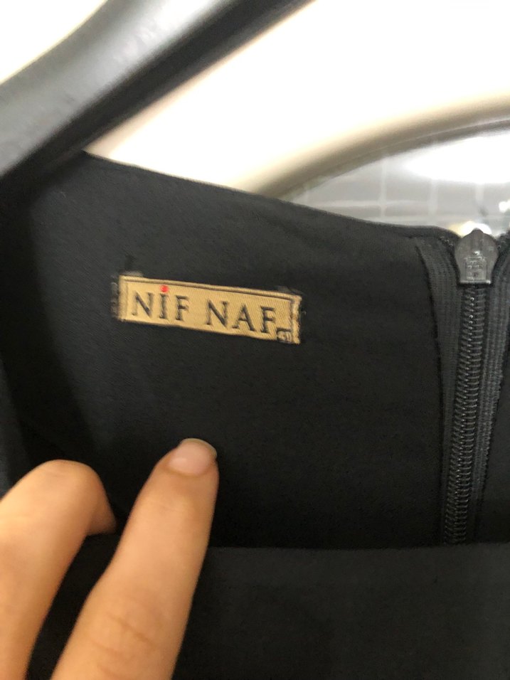 Uzun Siyah Drapeli Kadın Abiye Elbise - Görsel 3