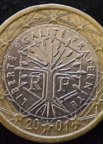 1 Euro 2001 France