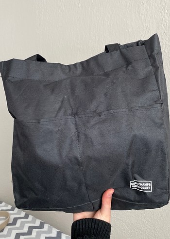 Fermuarlı Siyah Kadın El Çantası - Görsel 4