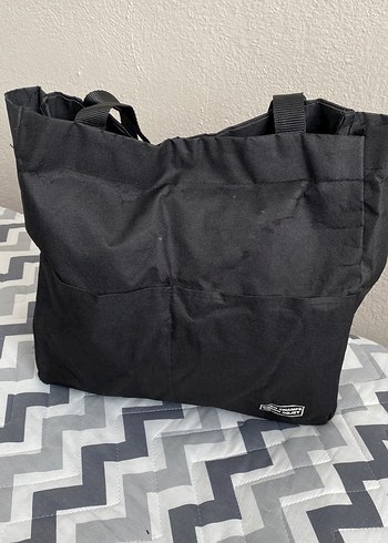 Fermuarlı Siyah Kadın El Çantası - Görsel 2