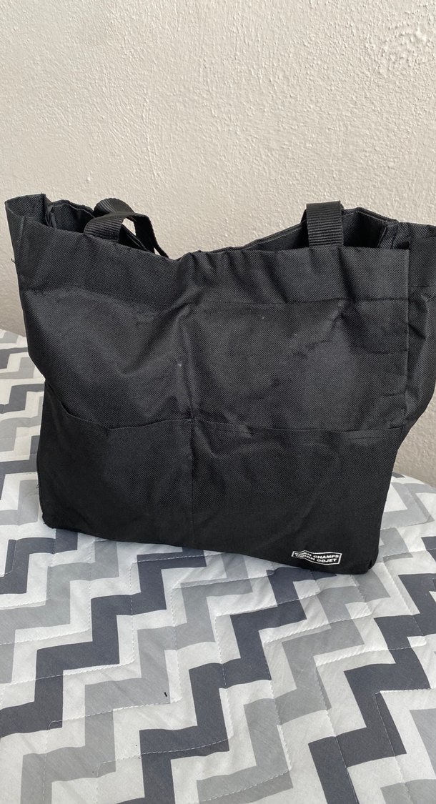 Fermuarlı Siyah Kadın El Çantası - Görsel 2