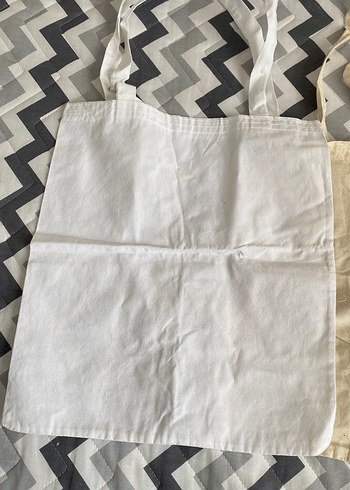 Kadın Beyaz Pamuklu Bohem Çanta - Görsel 3