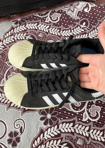 Kadın Siyah Beyaz Bağcıklı Spor Ayakkabı - Görsel 3