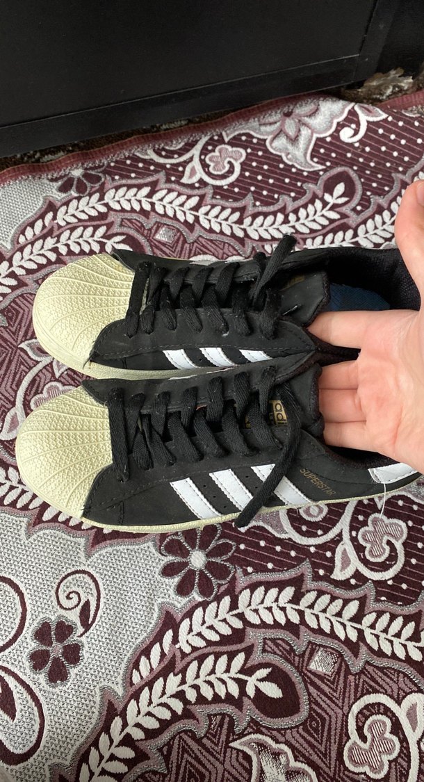 Kadın Siyah Beyaz Bağcıklı Spor Ayakkabı - Görsel 3