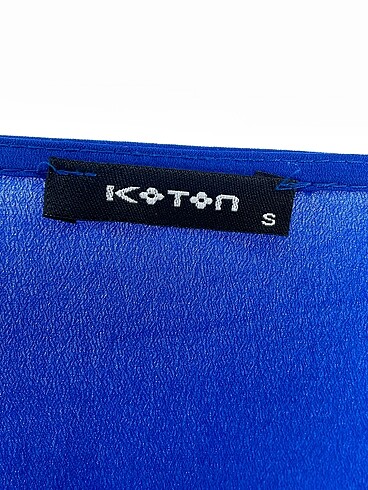 s Beden lacivert Renk Koton Bluz %70 İndirimli.