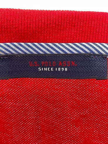 l Beden kırmızı Renk U.S Polo Assn. T-shirt %70 İndirimli.
