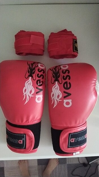 Avessa box/kickbox eldiveni ve bilek bandaji