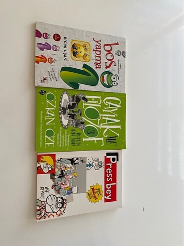 3 adet kitap