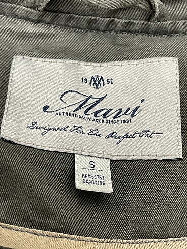 s Beden çeşitli Renk Mavi Jeans Trenchcoat %70 İndirimli.