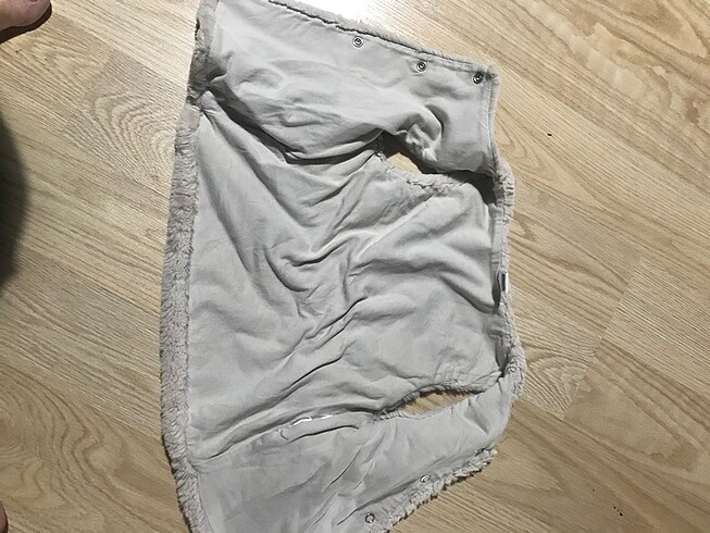 12-18 Ay Beden camel Renk peluş yelek