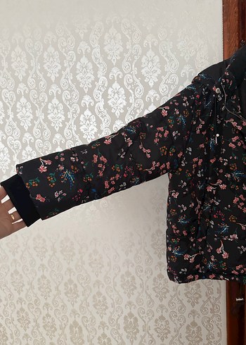 Desenli Kadın Midi Mont - Görsel 3