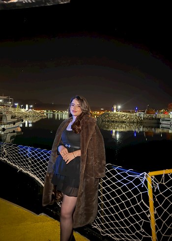 Siyah Transparan Uzun Kollu Straplez Midi Elbise - Görsel 5