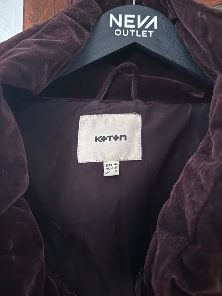 Kahverengi Kürklü Kadın Kışlık Mont - Görsel 4