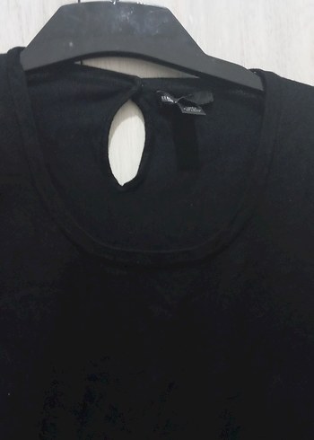 Siyah Kadın İnce Triko Kazak - Görsel 2