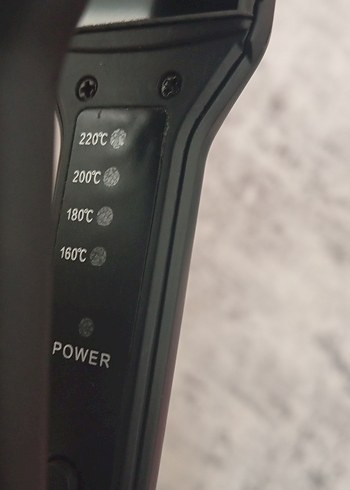 Siyah Gri Saç Düzleştirici - Görsel 2