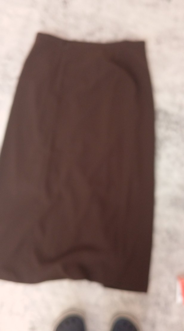 Kadın Kahverengi Uzun Saten Etek - Görsel 2