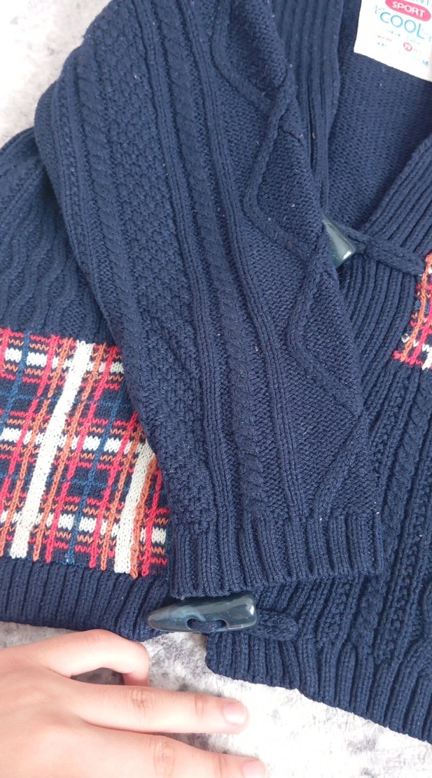 Erkek Çocuk Triko Hırka - Görsel 2