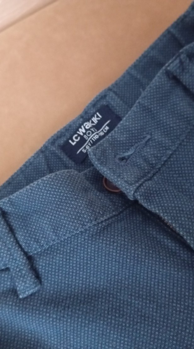 Erkek Çocuk Gri Kot Pantolon - Görsel 2