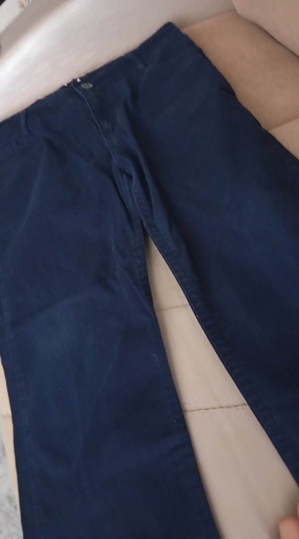 Erkek Çocuk Lacivert Denim Pantolon - Görsel 2