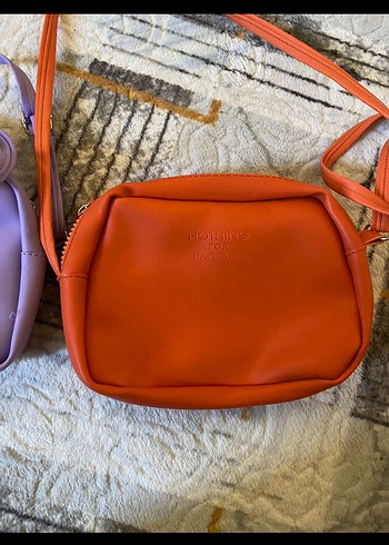 Pastel Renkli Deri Kadın Çapraz Çanta - Görsel 4